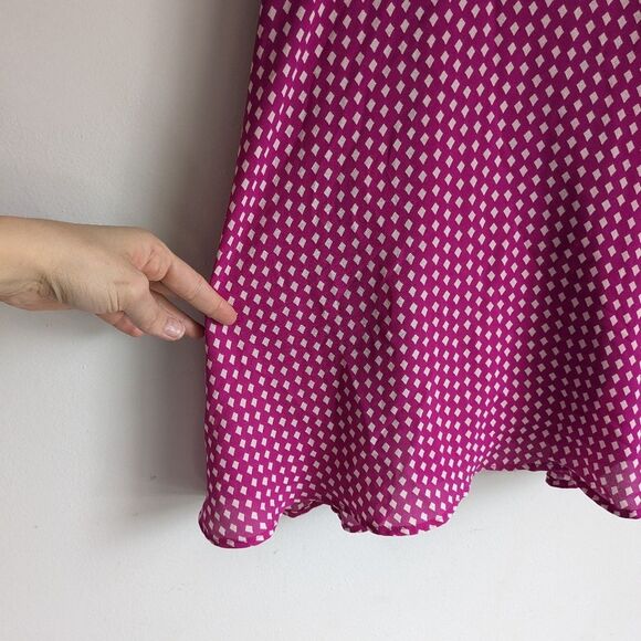 Bebop Pink 90s/Y2K Square Neck Mini Dress Women's Size Medium - Picture 3 of 5